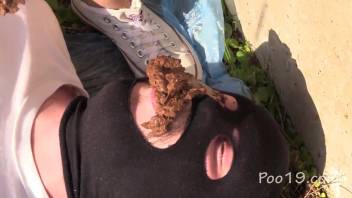 Fresh Human Toilet Submissive Mark Spit on Dominatrix featuring MilanaSmelly [FullHD / 2020]